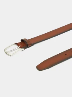 Alvaro Moreno Cinturones|CINTURON PIEL ROUGH Camel
