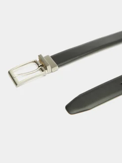 Alvaro Moreno Cinturones|CINTURON REVERSIBLE SKIN Negro