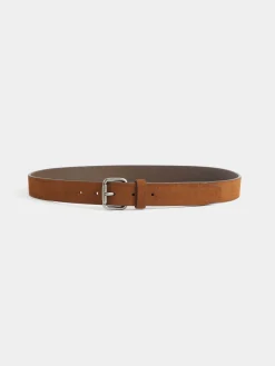 Alvaro Moreno Cinturones|CINTURON SUEDE Camel
