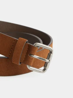 Alvaro Moreno Cinturones|CINTURON SUEDE Camel