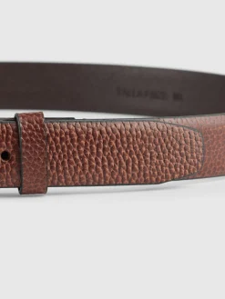 Alvaro Moreno Cinturones|CINTURON VESTIR LEATHER MARRÓN Marrón