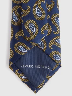 Alvaro Moreno Corbatas|Corbatas|CORBATA JACQUARD MF Amarillo