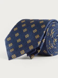 Alvaro Moreno Corbatas|Corbatas|CORBATA JACQUARD MF Amarillo