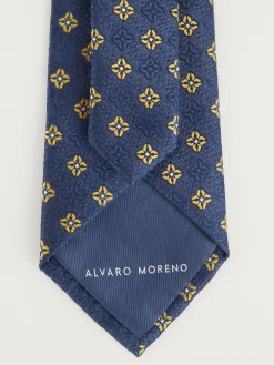 Alvaro Moreno Corbatas|Corbatas|CORBATA JACQUARD MF Amarillo