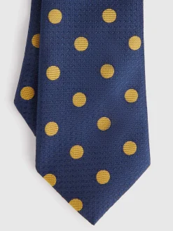 Alvaro Moreno Corbatas|Corbatas|CORBATA JACQUARD MF Amarillo