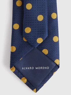 Alvaro Moreno Corbatas|Corbatas|CORBATA JACQUARD MF Amarillo