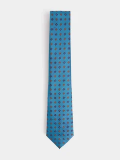 Alvaro Moreno Corbatas|Corbatas|CORBATA JACQUARD MF Azul