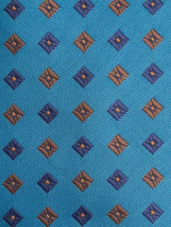 Alvaro Moreno Corbatas|Corbatas|CORBATA JACQUARD MF Azul
