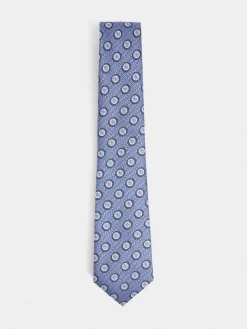 Alvaro Moreno Corbatas|Corbatas|CORBATA JACQUARD MF Azul