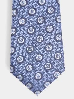 Alvaro Moreno Corbatas|Corbatas|CORBATA JACQUARD MF Azul