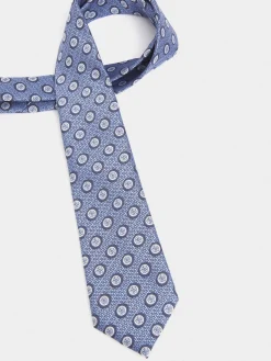 Alvaro Moreno Corbatas|Corbatas|CORBATA JACQUARD MF Azul