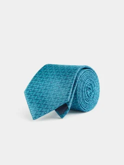 Alvaro Moreno Corbatas|Corbatas|CORBATA JACQUARD MF Azul