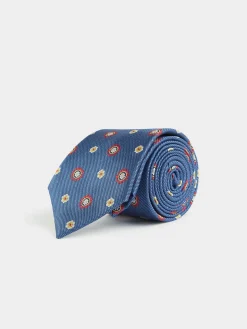 Alvaro Moreno Corbatas|Corbatas|CORBATA JACQUARD MF Azul
