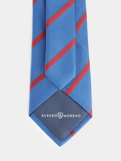 Alvaro Moreno Corbatas|Corbatas|CORBATA JACQUARD MF Azul