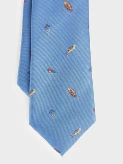 Alvaro Moreno Corbatas|Corbatas|CORBATA JACQUARD MF Azul