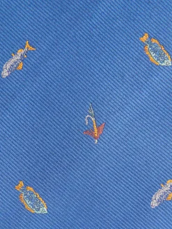 Alvaro Moreno Corbatas|Corbatas|CORBATA JACQUARD MF Azul