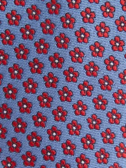Alvaro Moreno Corbatas|Corbatas|CORBATA JACQUARD MF Azul