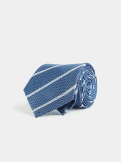 Alvaro Moreno Corbatas|Corbatas|CORBATA JACQUARD MF Azul