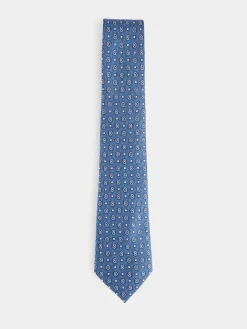 Alvaro Moreno Corbatas|Corbatas|CORBATA JACQUARD MF Azul