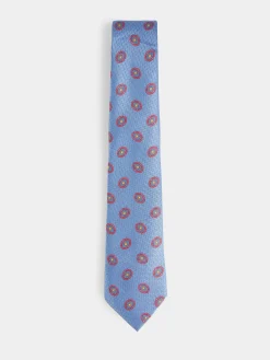 Alvaro Moreno Corbatas|Corbatas|CORBATA JACQUARD MF Azul