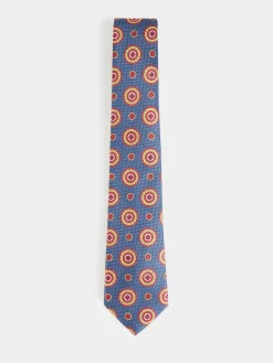 Alvaro Moreno Corbatas|Corbatas|CORBATA JACQUARD MF Azul