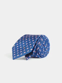 Alvaro Moreno Corbatas|Corbatas|CORBATA JACQUARD MF Azul