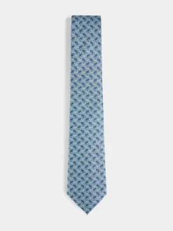 Alvaro Moreno Corbatas|Corbatas|CORBATA JACQUARD MF Azul