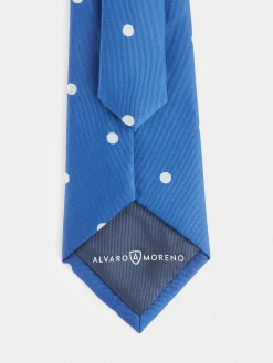 Alvaro Moreno Corbatas|Corbatas|CORBATA JACQUARD MF Azul