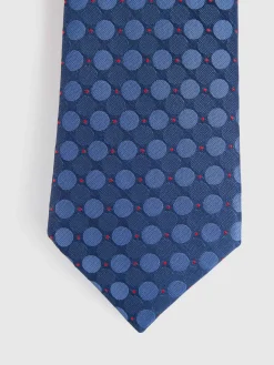 Alvaro Moreno Corbatas|Corbatas|CORBATA JACQUARD MF Azul
