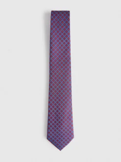 Alvaro Moreno Corbatas|Corbatas|CORBATA JACQUARD MF Azul