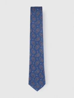 Alvaro Moreno Corbatas|Corbatas|CORBATA JACQUARD MF Azul