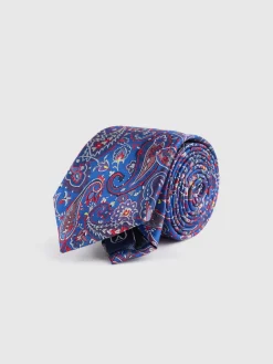 Alvaro Moreno Corbatas|Corbatas|CORBATA JACQUARD MF Azul