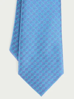 Alvaro Moreno Corbatas|Corbatas|CORBATA JACQUARD MF Azul