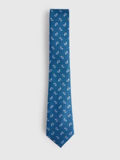 Alvaro Moreno Corbatas|Corbatas|CORBATA JACQUARD MF Azul