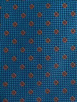 Alvaro Moreno Corbatas|Corbatas|CORBATA JACQUARD MF Azul
