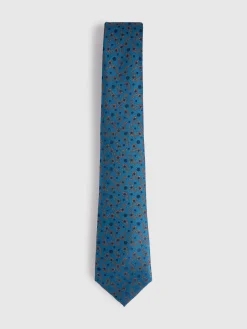 Alvaro Moreno Corbatas|Corbatas|CORBATA JACQUARD MF Azul