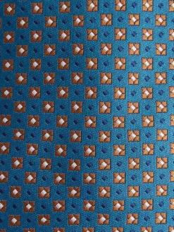 Alvaro Moreno Corbatas|Corbatas|CORBATA JACQUARD MF Azul