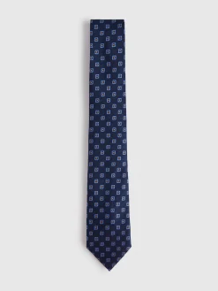 Alvaro Moreno Corbatas|Corbatas|CORBATA JACQUARD MF Azul