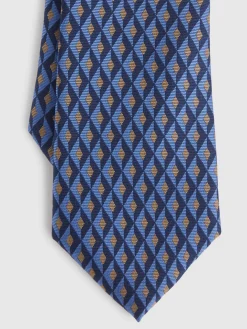 Alvaro Moreno Corbatas|Corbatas|CORBATA JACQUARD MF Azul