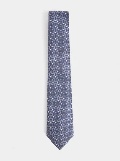 Alvaro Moreno Corbatas|Corbatas|CORBATA JACQUARD MF Azul Marino