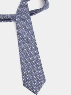 Alvaro Moreno Corbatas|Corbatas|CORBATA JACQUARD MF Azul Marino