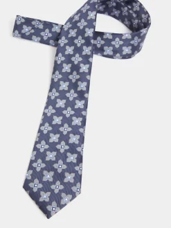 Alvaro Moreno Corbatas|Corbatas|CORBATA JACQUARD MF Azul Marino