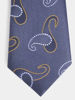 Alvaro Moreno Corbatas|Corbatas|CORBATA JACQUARD MF Azul Marino
