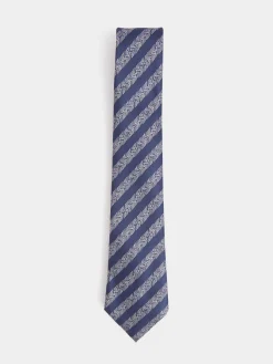 Alvaro Moreno Corbatas|Corbatas|CORBATA JACQUARD MF Azul Marino