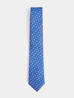 Alvaro Moreno Corbatas|Corbatas|CORBATA JACQUARD MF Azul Marino