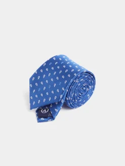 Alvaro Moreno Corbatas|Corbatas|CORBATA JACQUARD MF Azul Marino