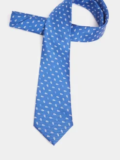 Alvaro Moreno Corbatas|Corbatas|CORBATA JACQUARD MF Azul Marino