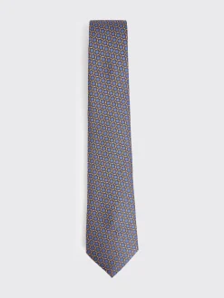 Alvaro Moreno Corbatas|Corbatas|CORBATA JACQUARD MF Azul Marino