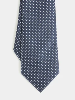 Alvaro Moreno Corbatas|Corbatas|CORBATA JACQUARD MF Azul Marino