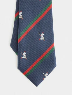 Alvaro Moreno Corbatas|Corbatas|CORBATA JACQUARD MF Azul Marino